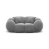 Samtstoff 2-Sitzer Couch Savira – Bild 20