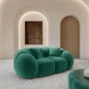 Samtstoff 2-Sitzer Couch Savira – Bild 8