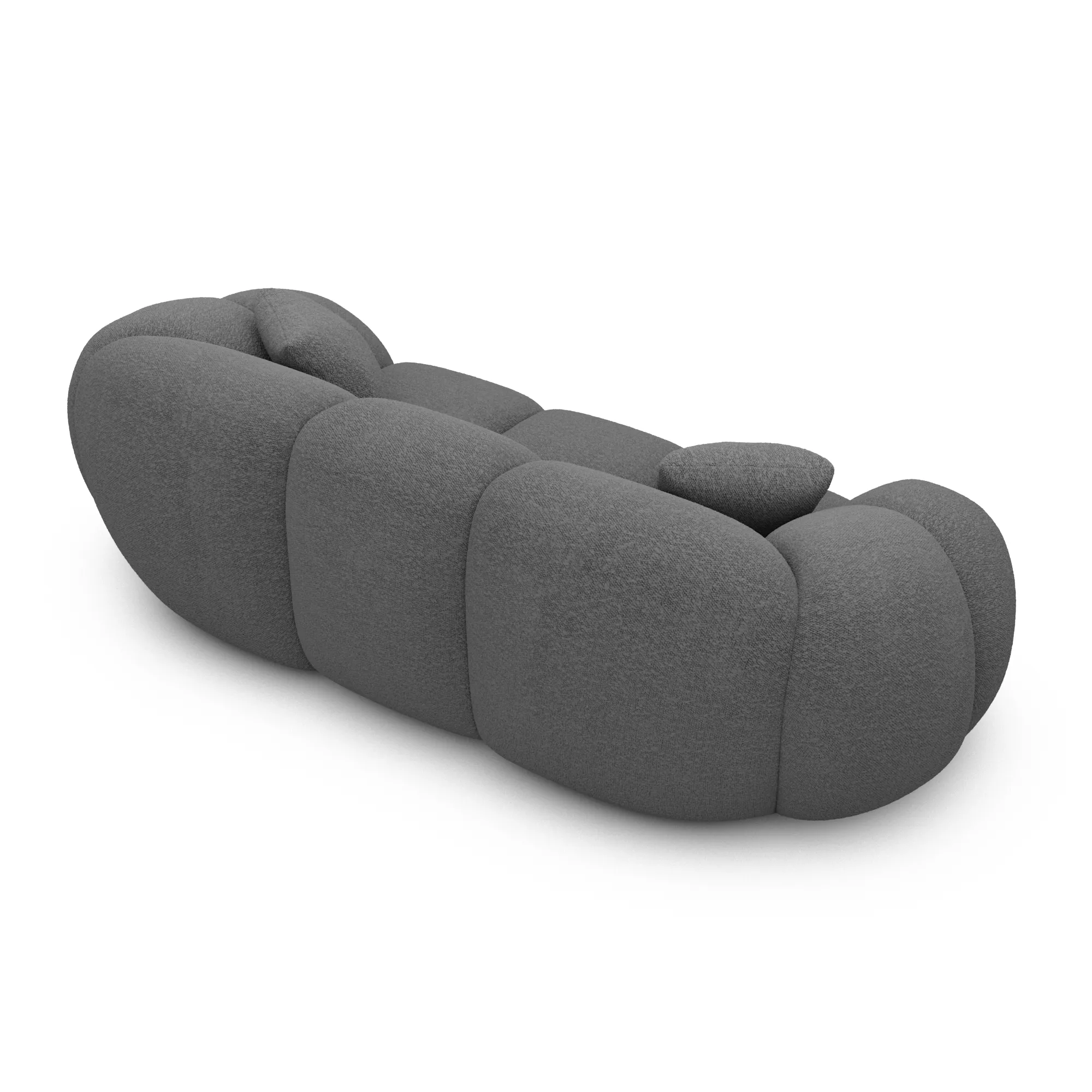 Bouclé 3-Sitzer Couch Savira – Bild 6