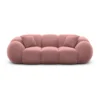 Samtstoff 3-Sitzer Couch Savira – Bild 29