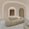 Echtleder 3-Sitzer Couch Savira – Bild 5