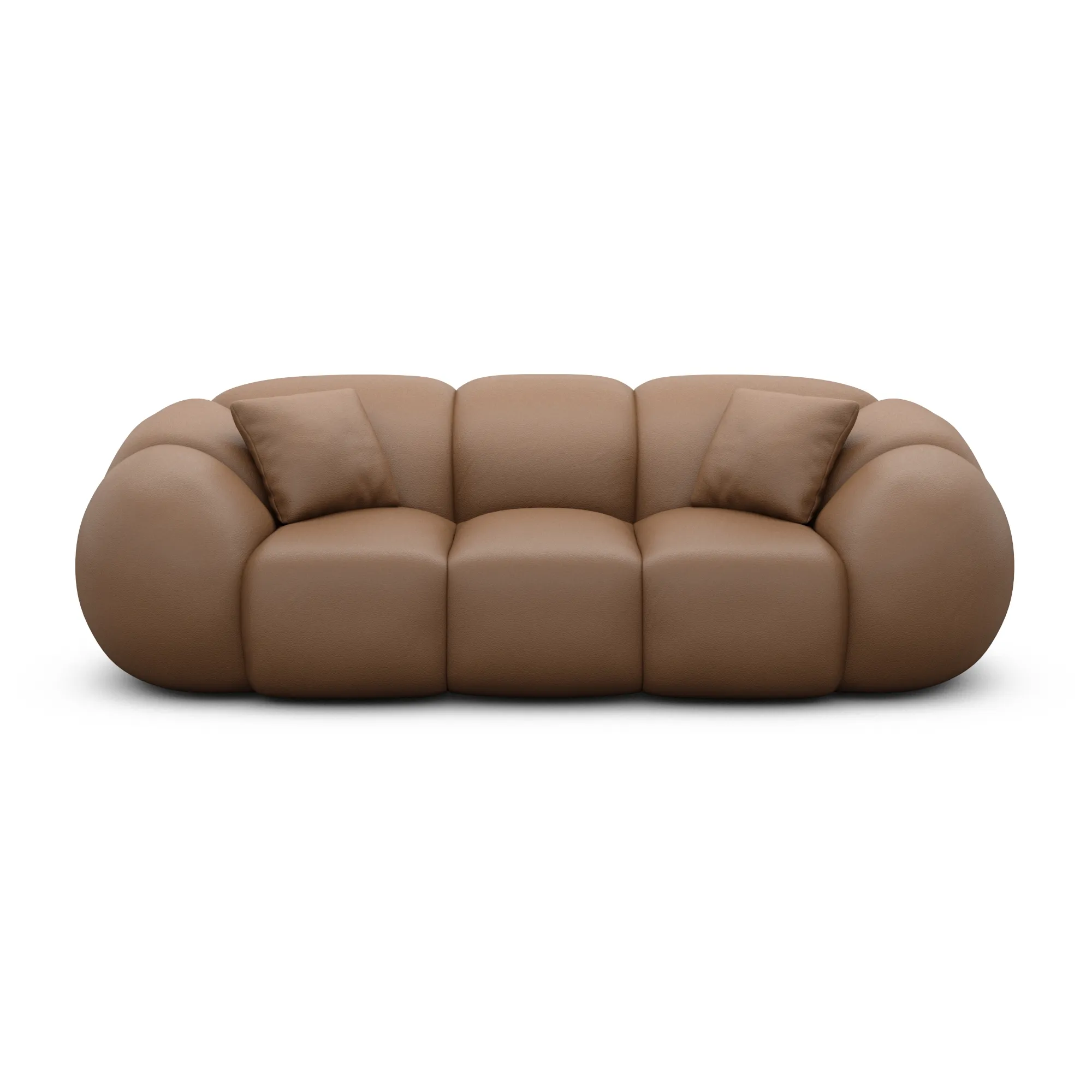Echtleder 3-Sitzer Couch Savira – Bild 16