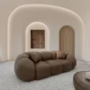 Echtleder 3-Sitzer Couch Savira