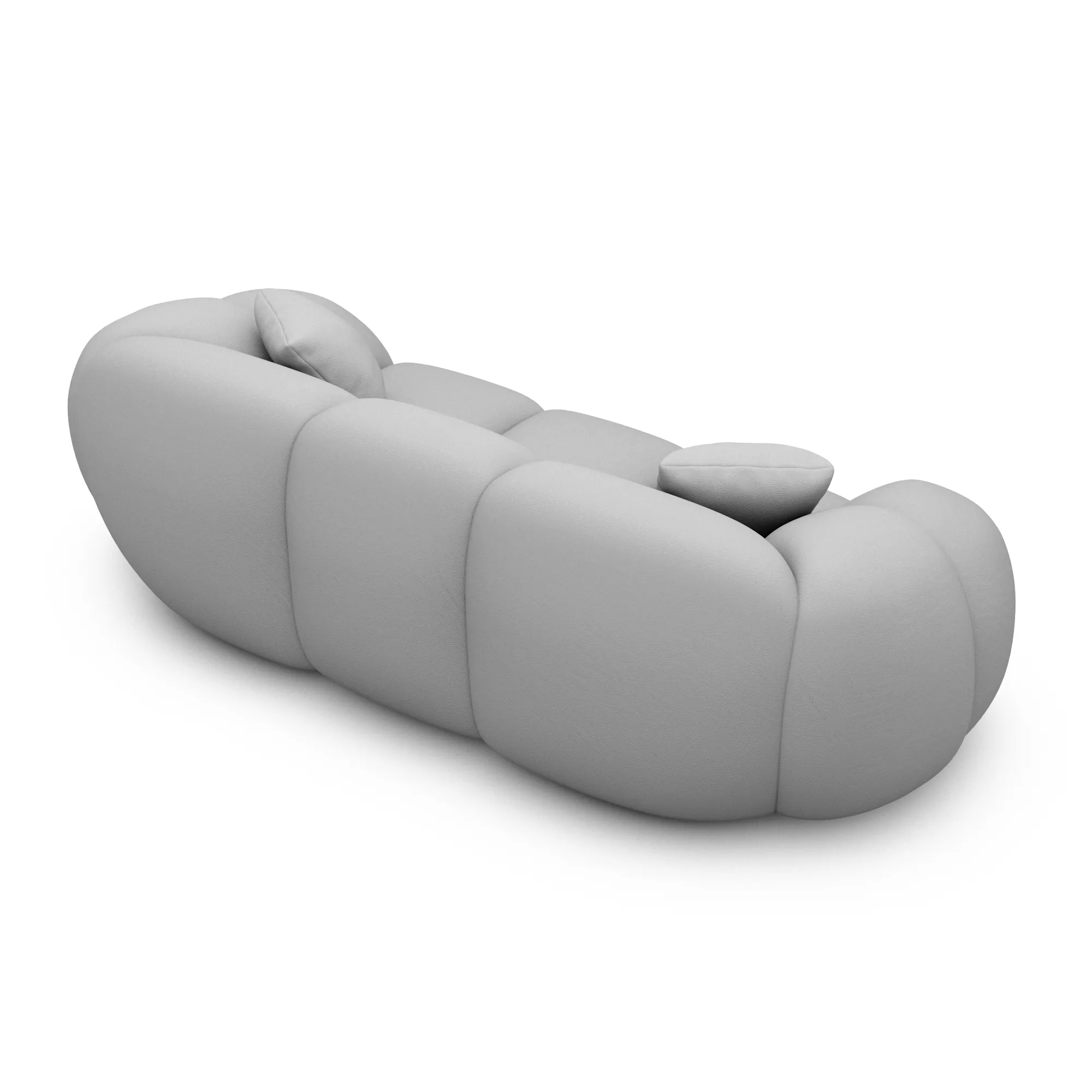 Echtleder 3-Sitzer Couch Savira – Bild 29