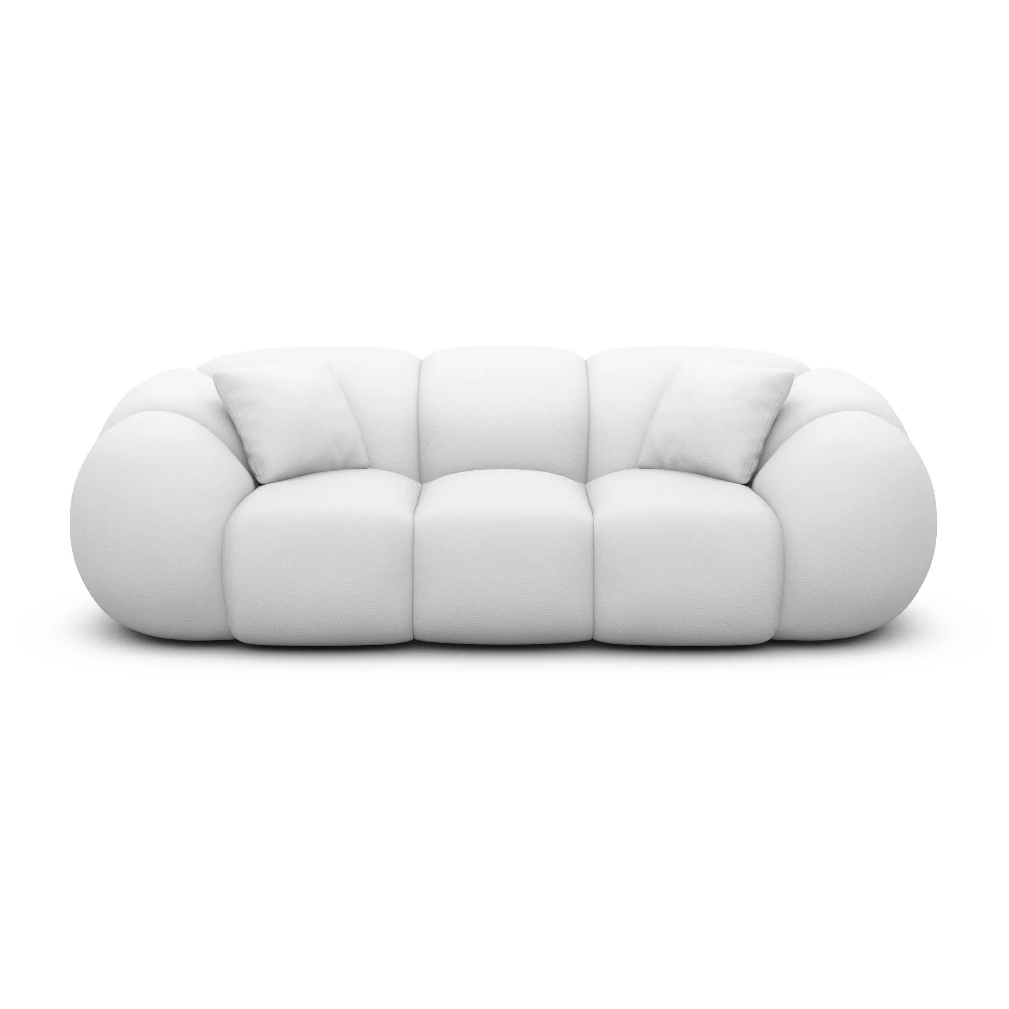 Echtleder 3-Sitzer Couch Savira – Bild 31