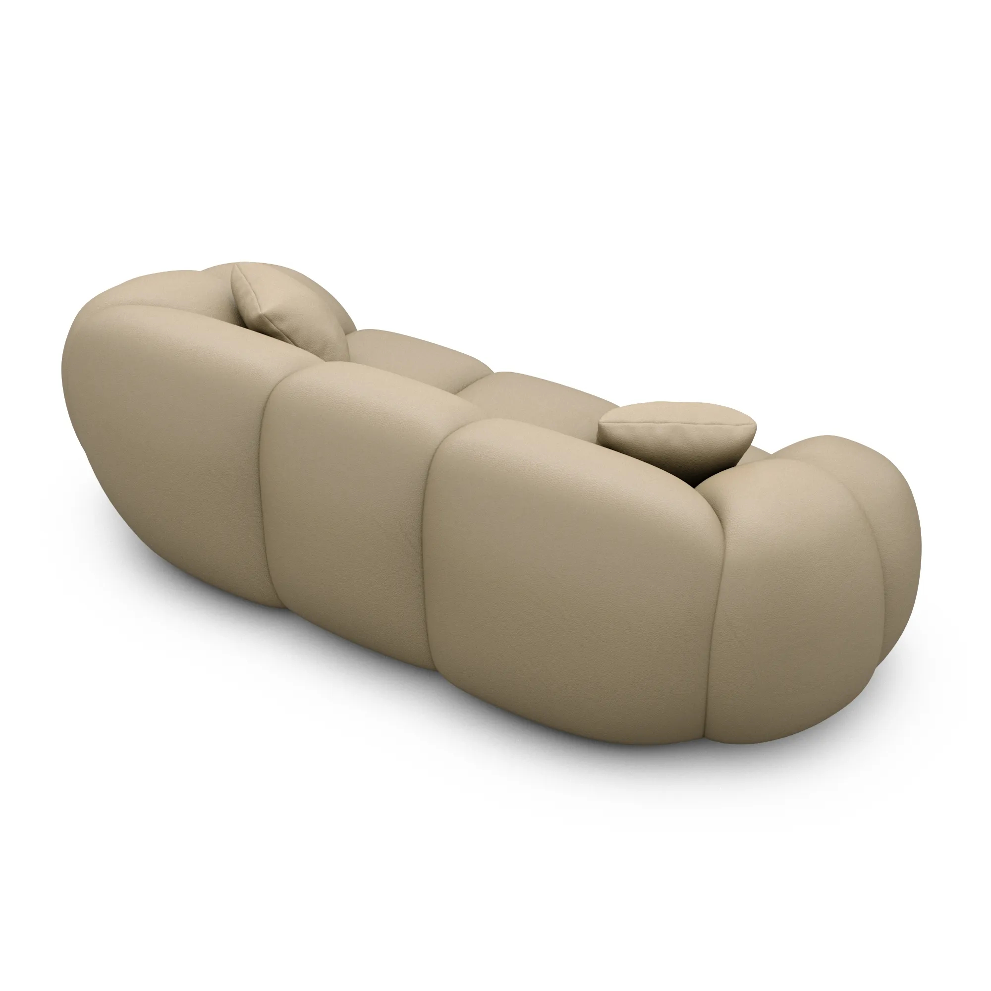 Kunstleder 3-Sitzer Couch Savira – Bild 14