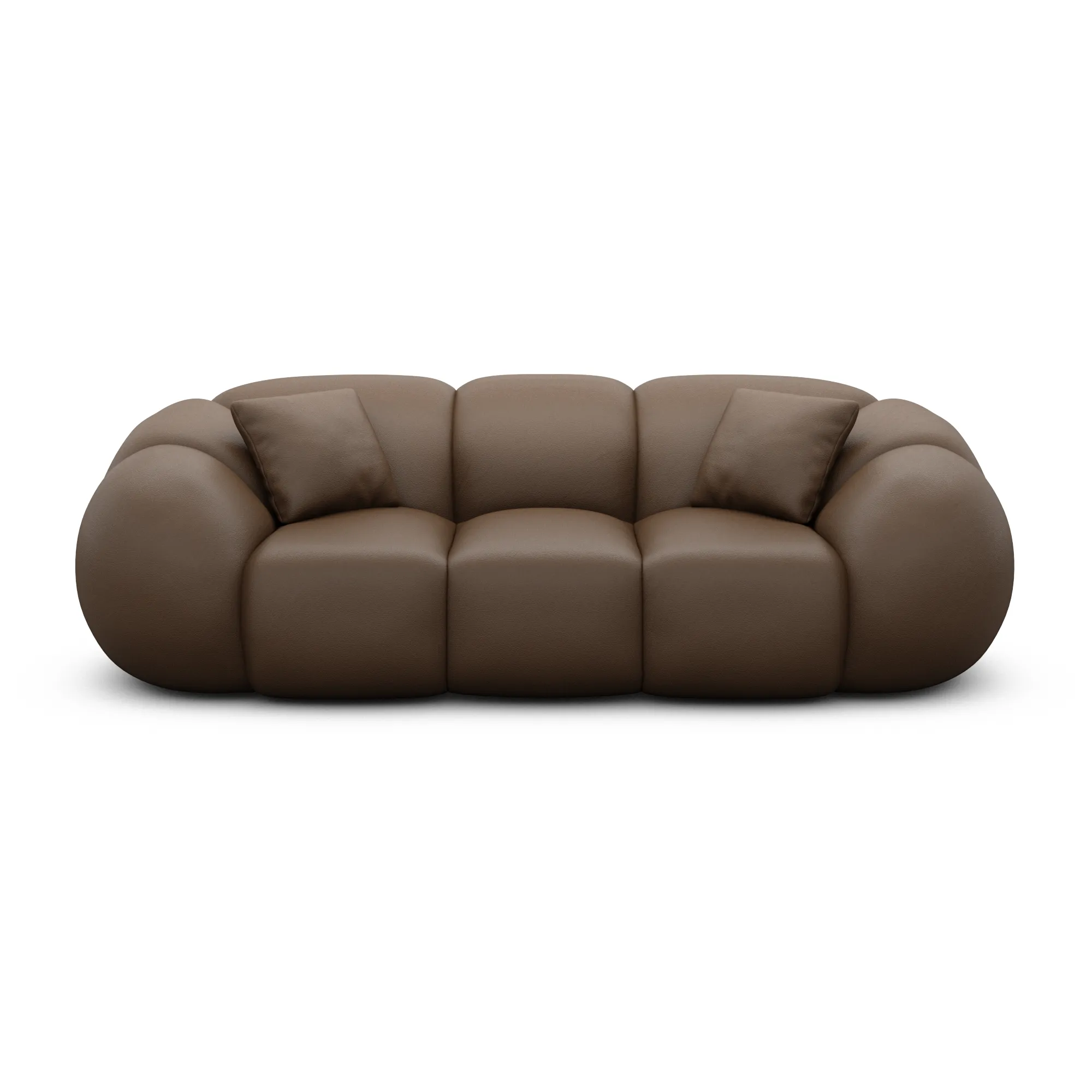 Kunstleder 3-Sitzer Couch Savira – Bild 16