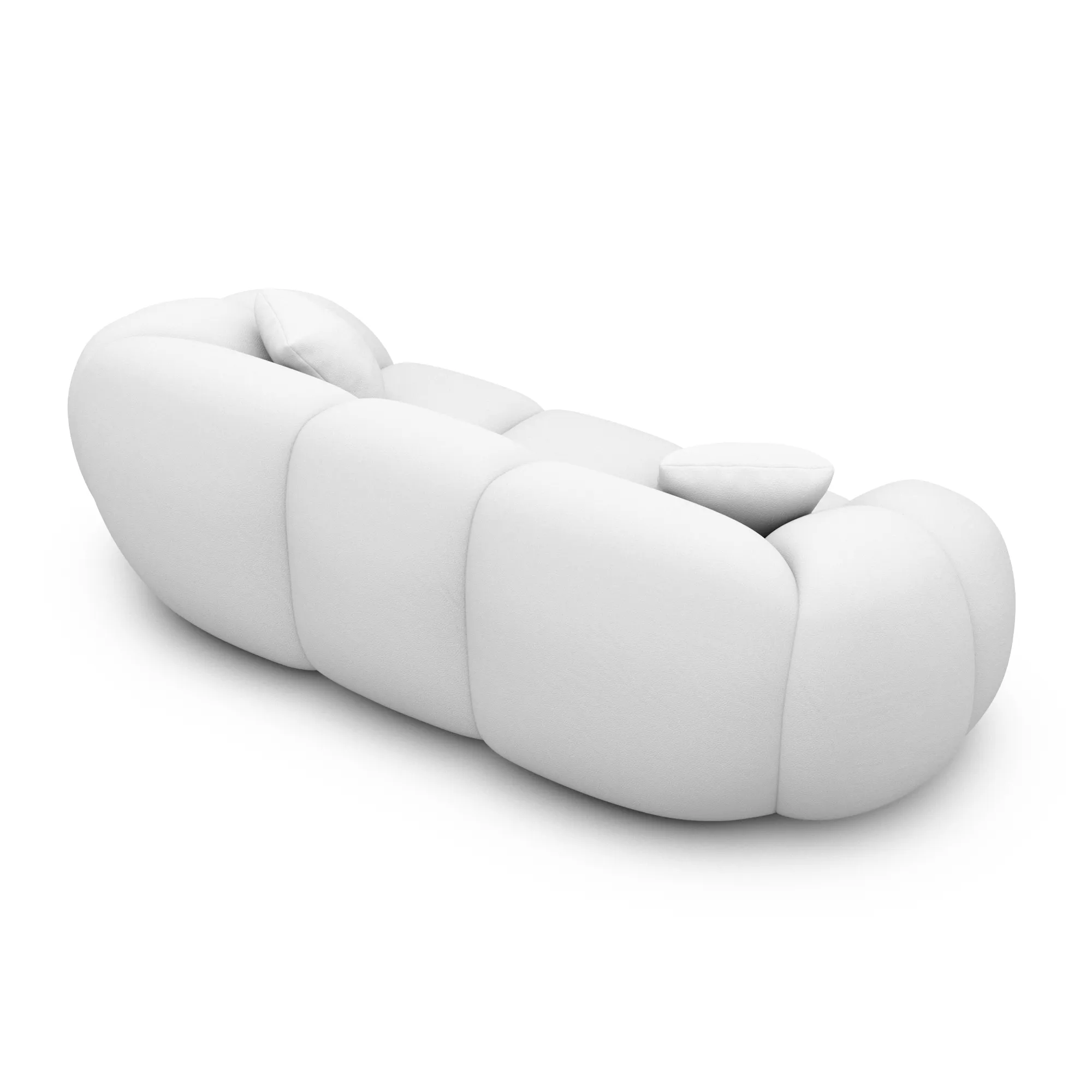 Kunstleder 3-Sitzer Couch Savira – Bild 26