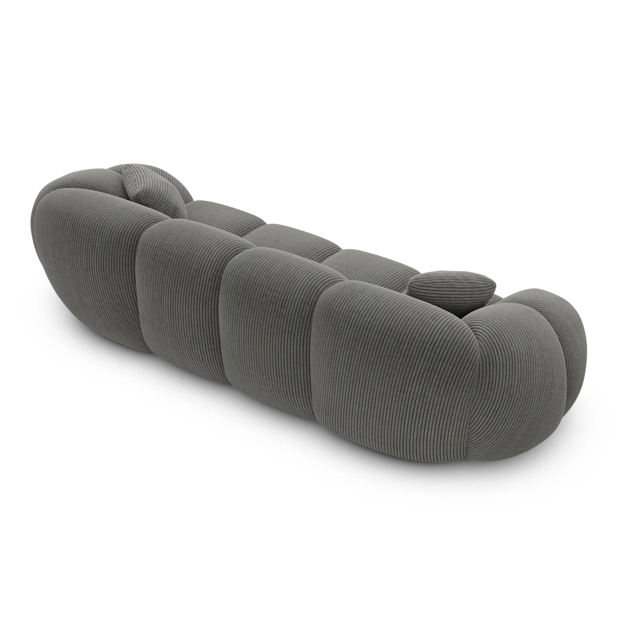 Cord 4-Sitzer Couch Savira – Bild 16