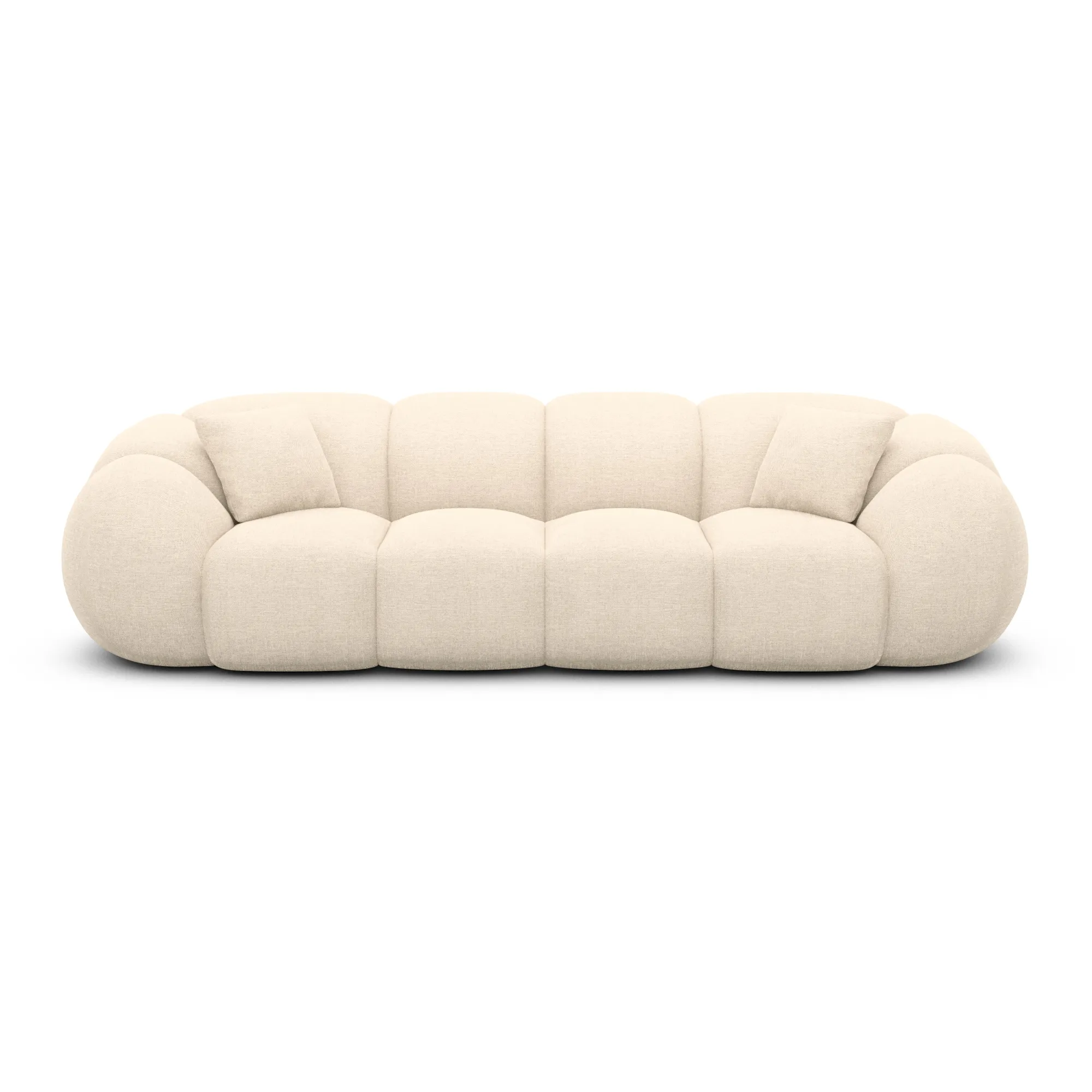Strukturstoff 4-Sitzer Couch Savira – Bild 15