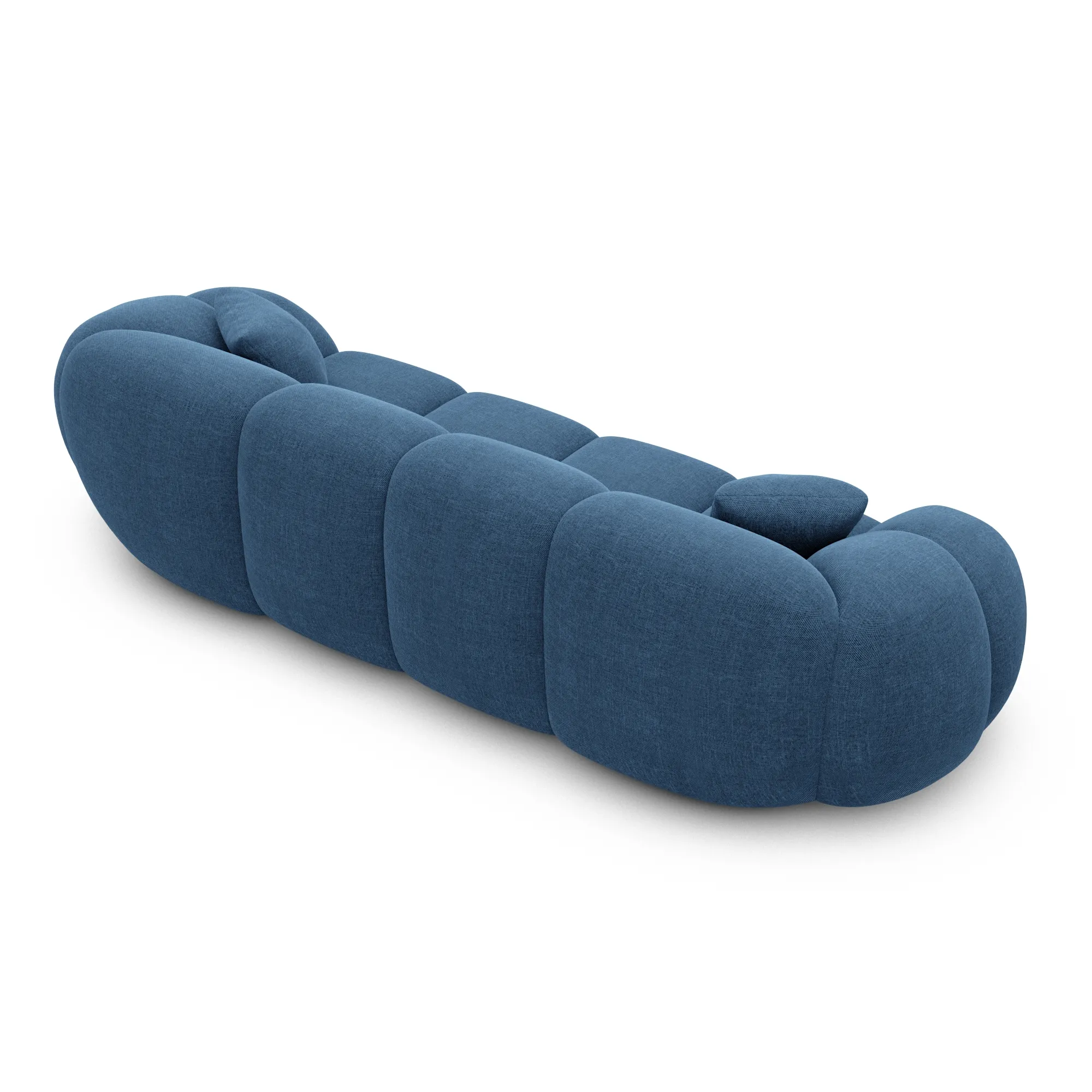 Strukturstoff 4-Sitzer Couch Savira – Bild 19