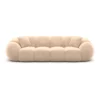 Samtstoff 4-Sitzer Couch Savira – Bild 14