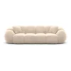 Samtstoff 4-Sitzer Couch Savira – Bild 23