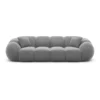 Samtstoff 4-Sitzer Couch Savira – Bild 26