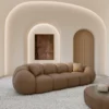 Echtleder 4-Sitzer Couch Savira – Bild 2