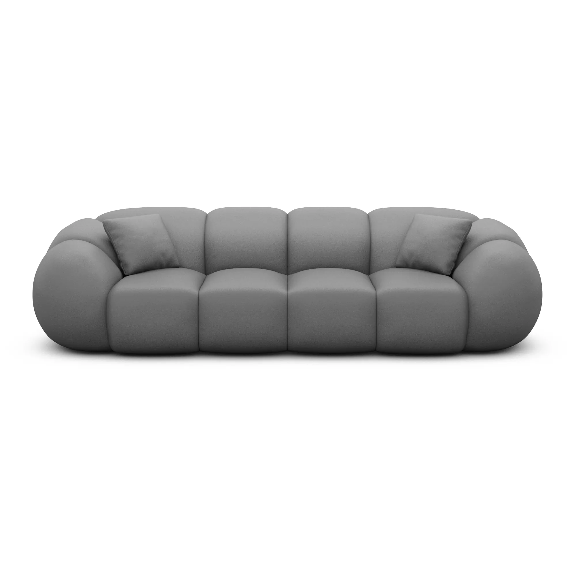 Echtleder 4-Sitzer Couch Savira – Bild 28