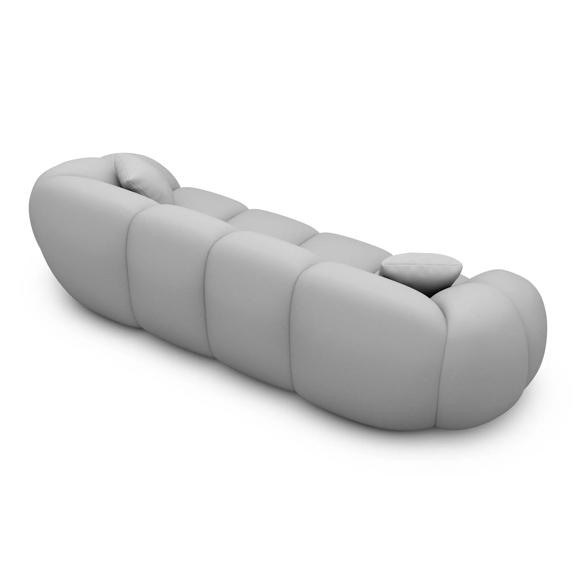 Echtleder 4-Sitzer Couch Savira – Bild 32