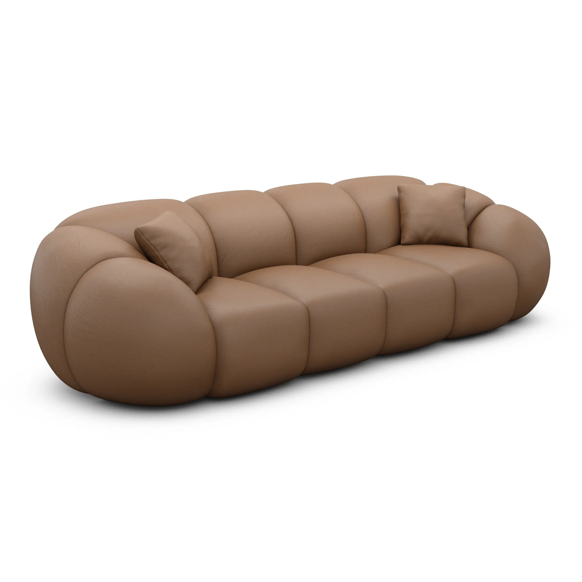 Kunstleder 4-Sitzer Couch Savira – Bild 12