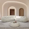 Bouclé Ecksofa Savira – Bild 2