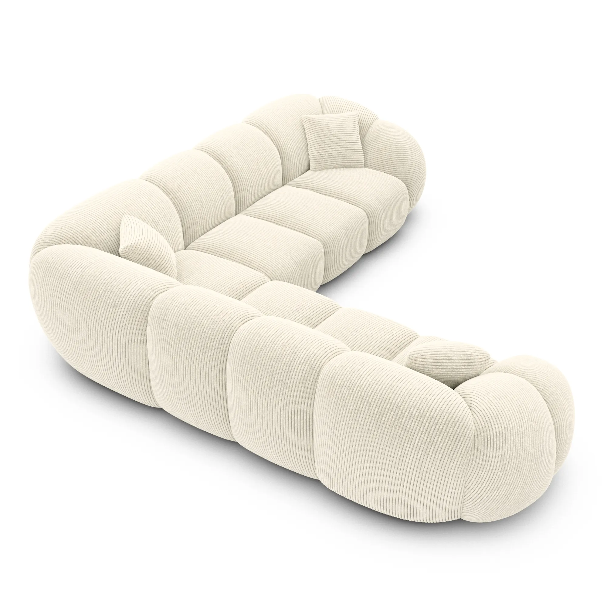 Cord Ecksofa Savira – Bild 7