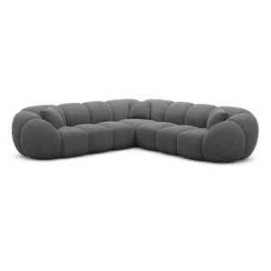 Strukturstoff Ecksofa Savira