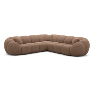 Strukturstoff Ecksofa Savira