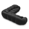 Samtstoff Ecksofa Savira – Bild 30