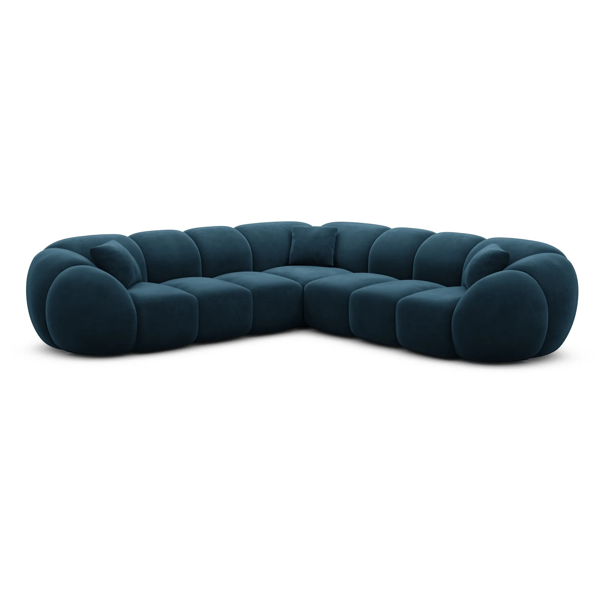 Samtstoff Ecksofa Savira – Bild 46