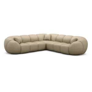 Echtleder Ecksofa Savira