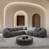 Echtleder Ecksofa Savira – Bild 5