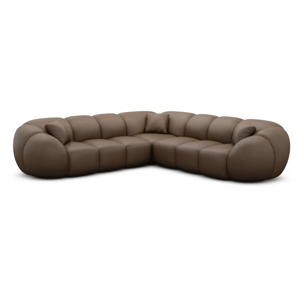 Kunstleder Ecksofa Savira