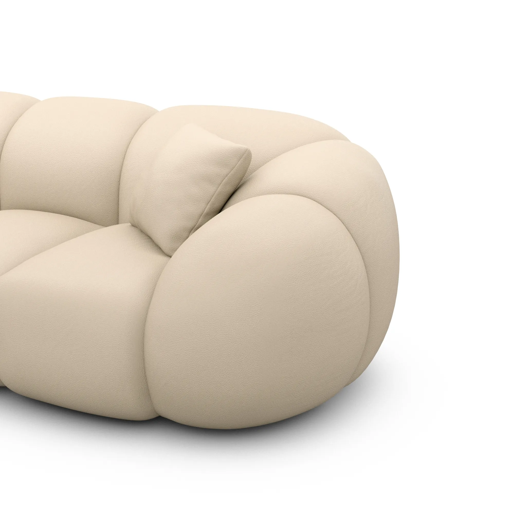 Kunstleder L-Form Sofa Savira – Bild 71