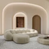 Cord L-Form Sofa Savira – Bild 4