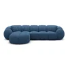 Strukturstoff L-Form Sofa Savira – Bild 61
