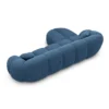 Strukturstoff L-Form Sofa Savira – Bild 62