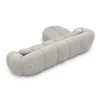 Strukturstoff L-Form Sofa Savira – Bild 71