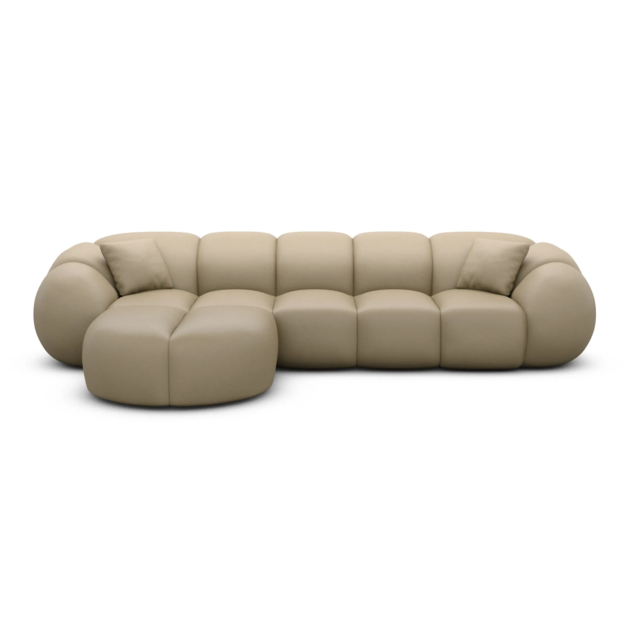 Echtleder L-Form Sofa Savira – Bild 63