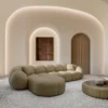 Kunstleder L-Form Sofa Savira – Bild 14