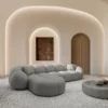 Kunstleder L-Form Sofa Savira