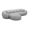 Kunstleder L-Form Sofa Savira – Bild 41