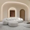 Kunstleder L-Form Sofa Savira – Bild 2