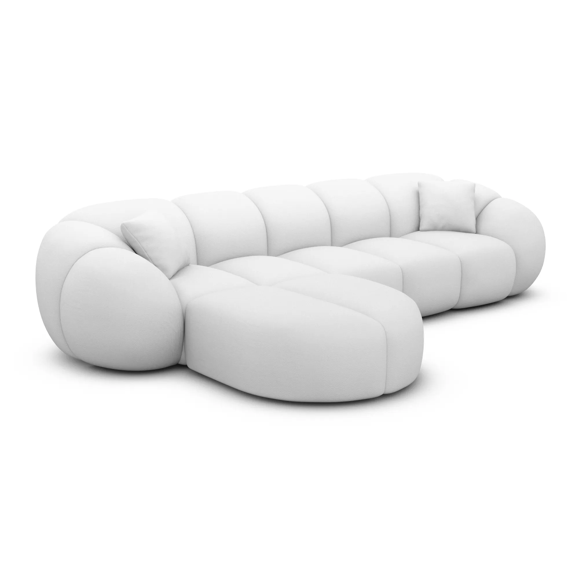Kunstleder L-Form Sofa Savira – Bild 44
