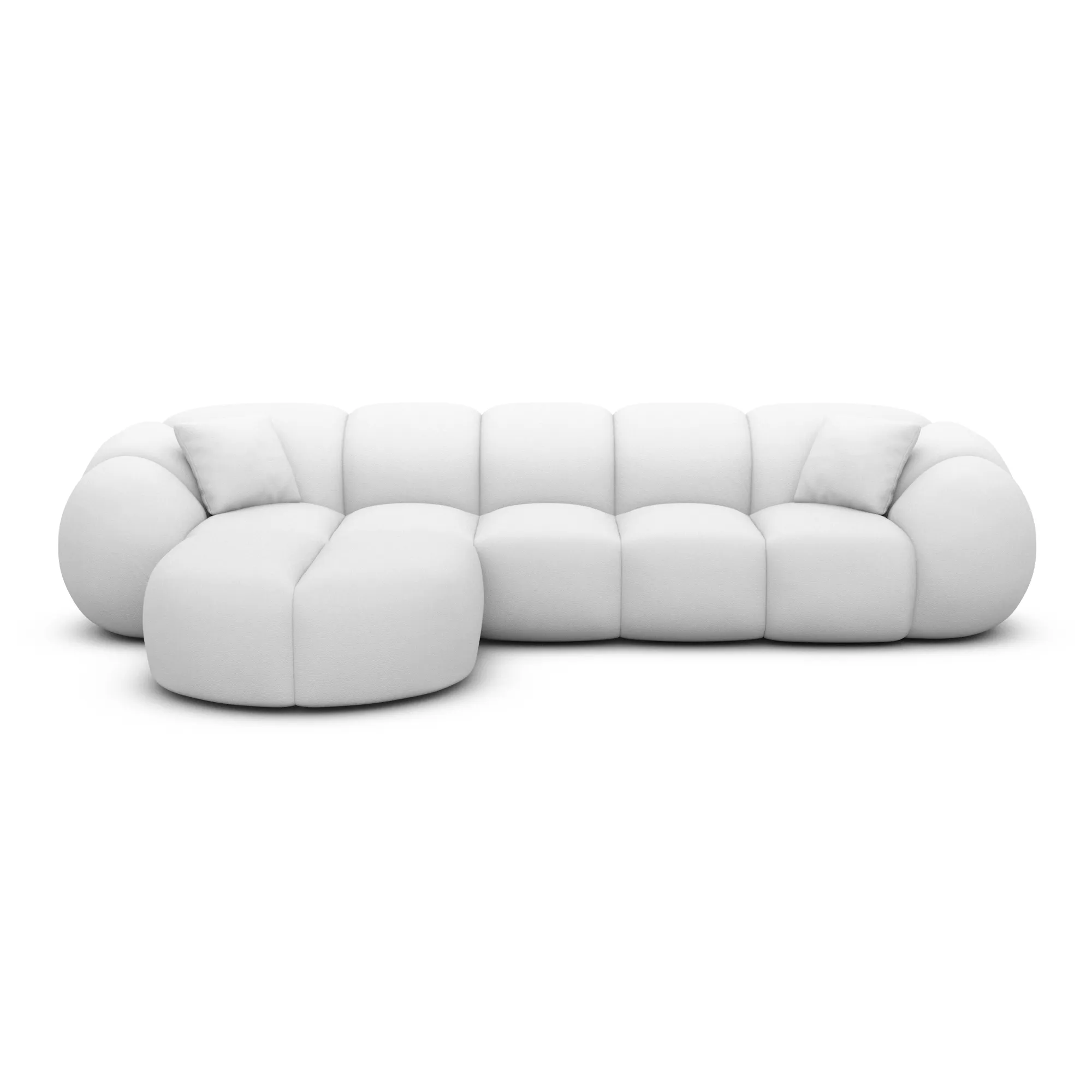 Kunstleder L-Form Sofa Savira – Bild 45