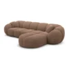 Strukturstoff L-Form Sofa Savira – Bild 24