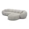 Strukturstoff L-Form Sofa Savira – Bild 39
