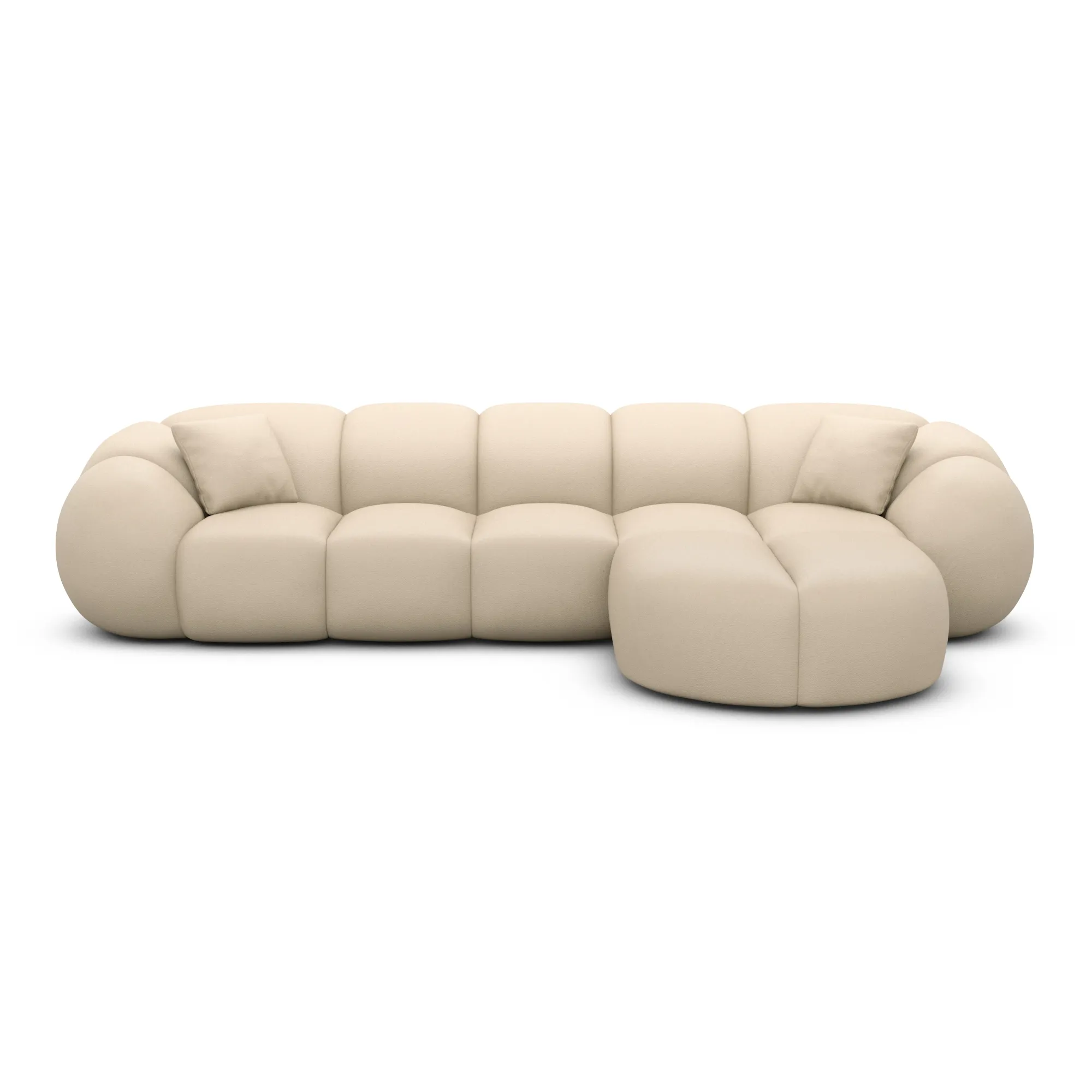 Echtleder L-Form Sofa Savira – Bild 30