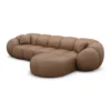 Echtleder L-Form Sofa Savira – Bild 35