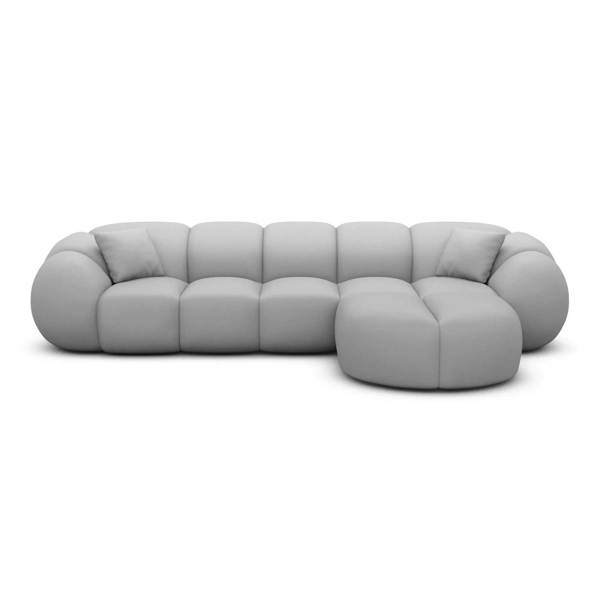 Echtleder L-Form Sofa Savira – Bild 48