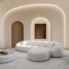 Echtleder L-Form Sofa Savira – Bild 16