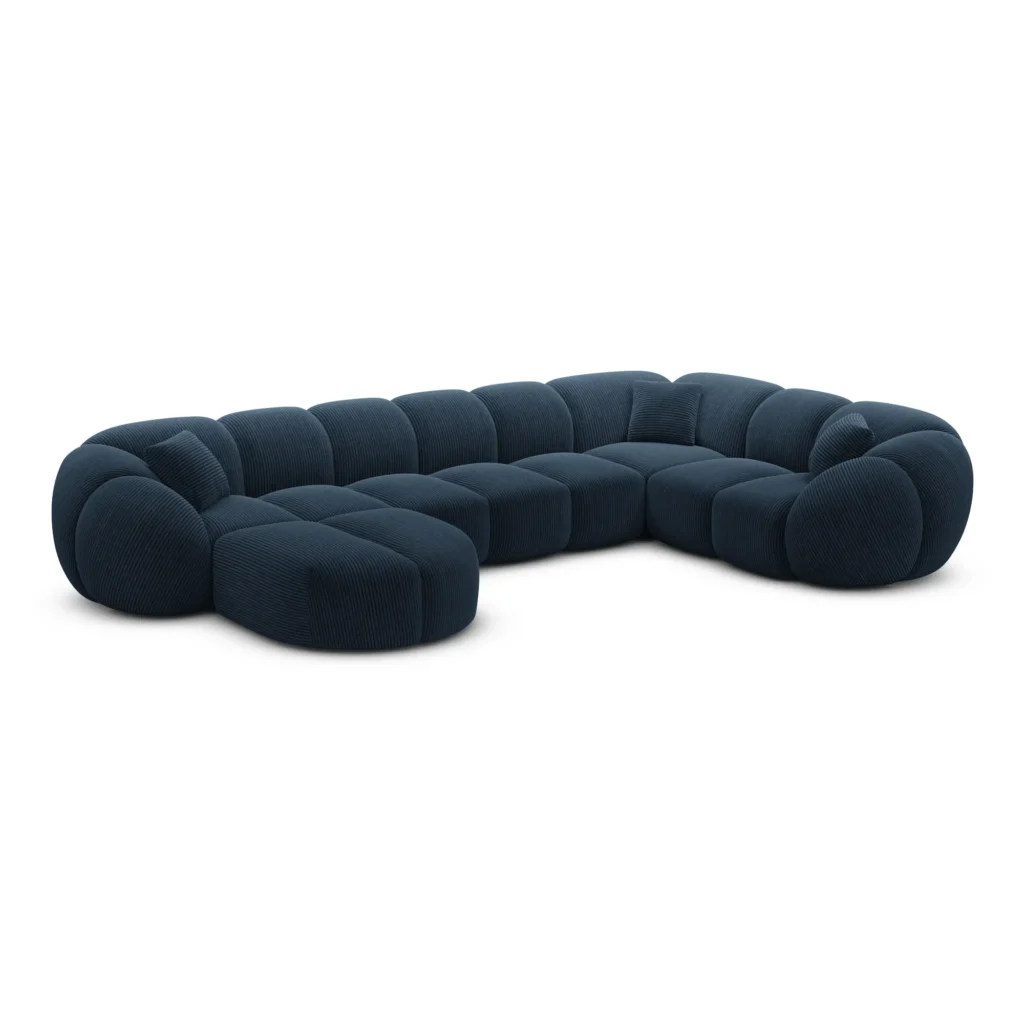 Cord U-Form XL Wohnlandschaft Savira